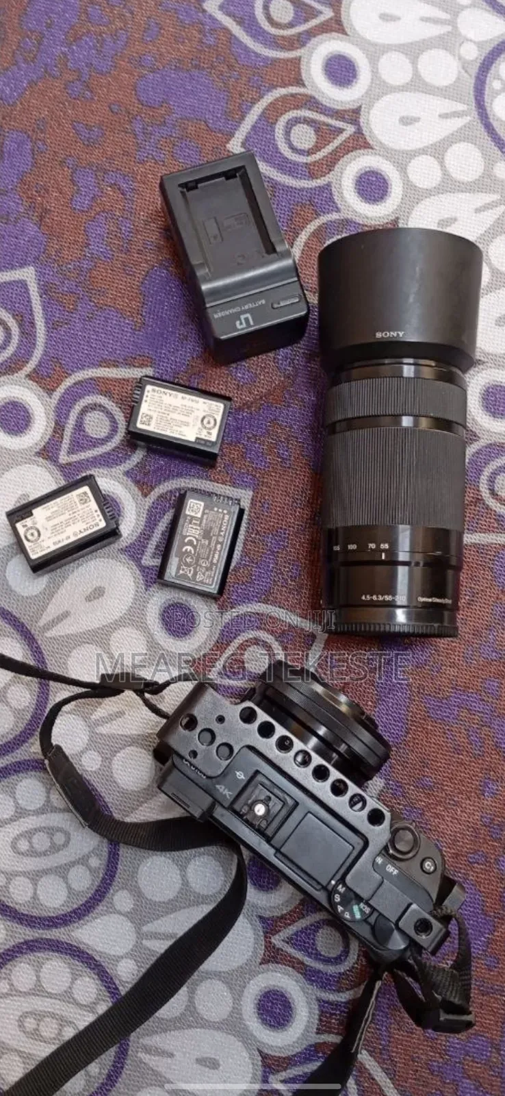 Sony Alpha 6100 16-50 Lens 55-210lens