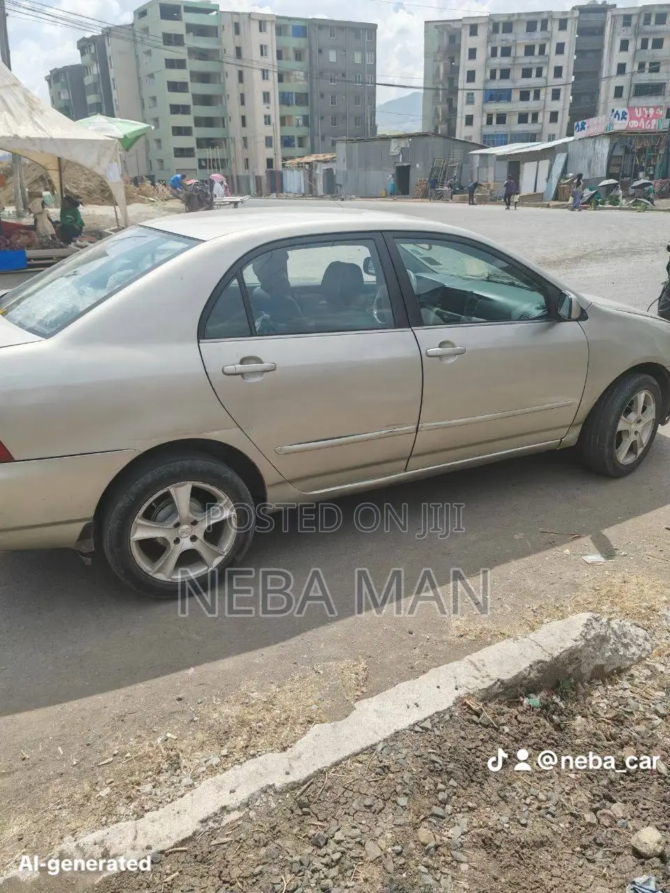 Toyota Corolla 2001 Brown