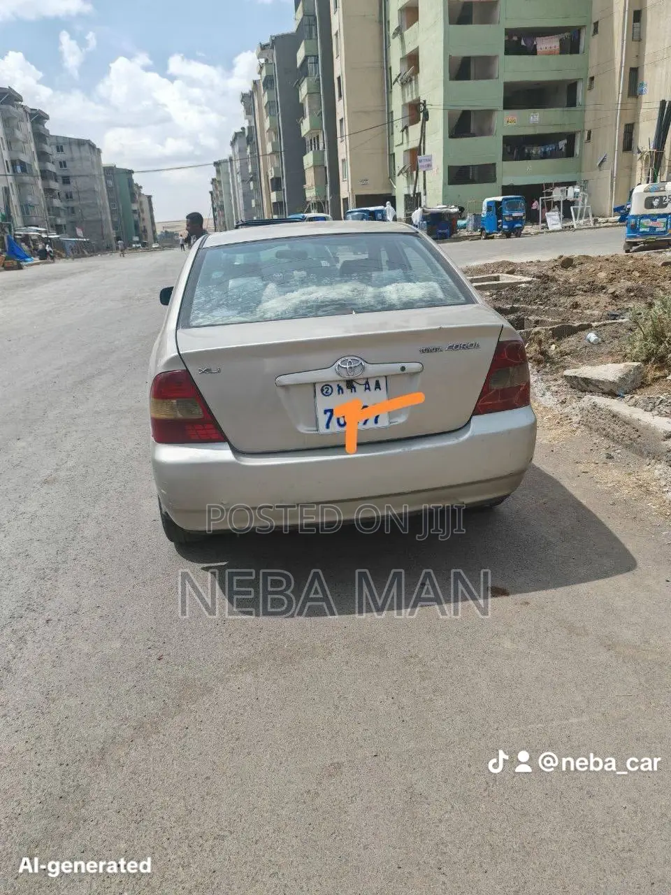 Toyota Corolla 2001 Brown