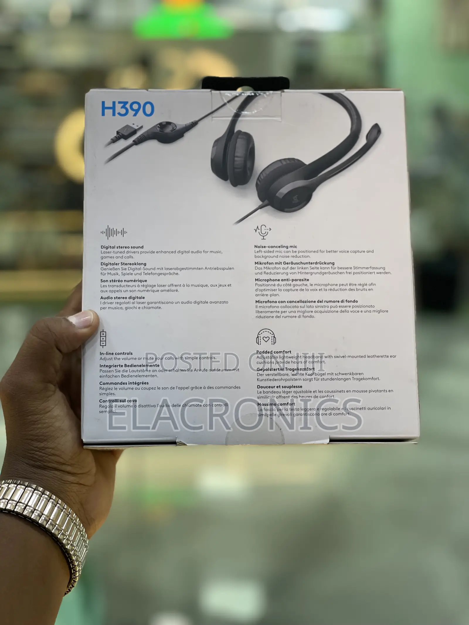 Logitech H390 Usb Computer Headset | Perfect for Zoom Skype