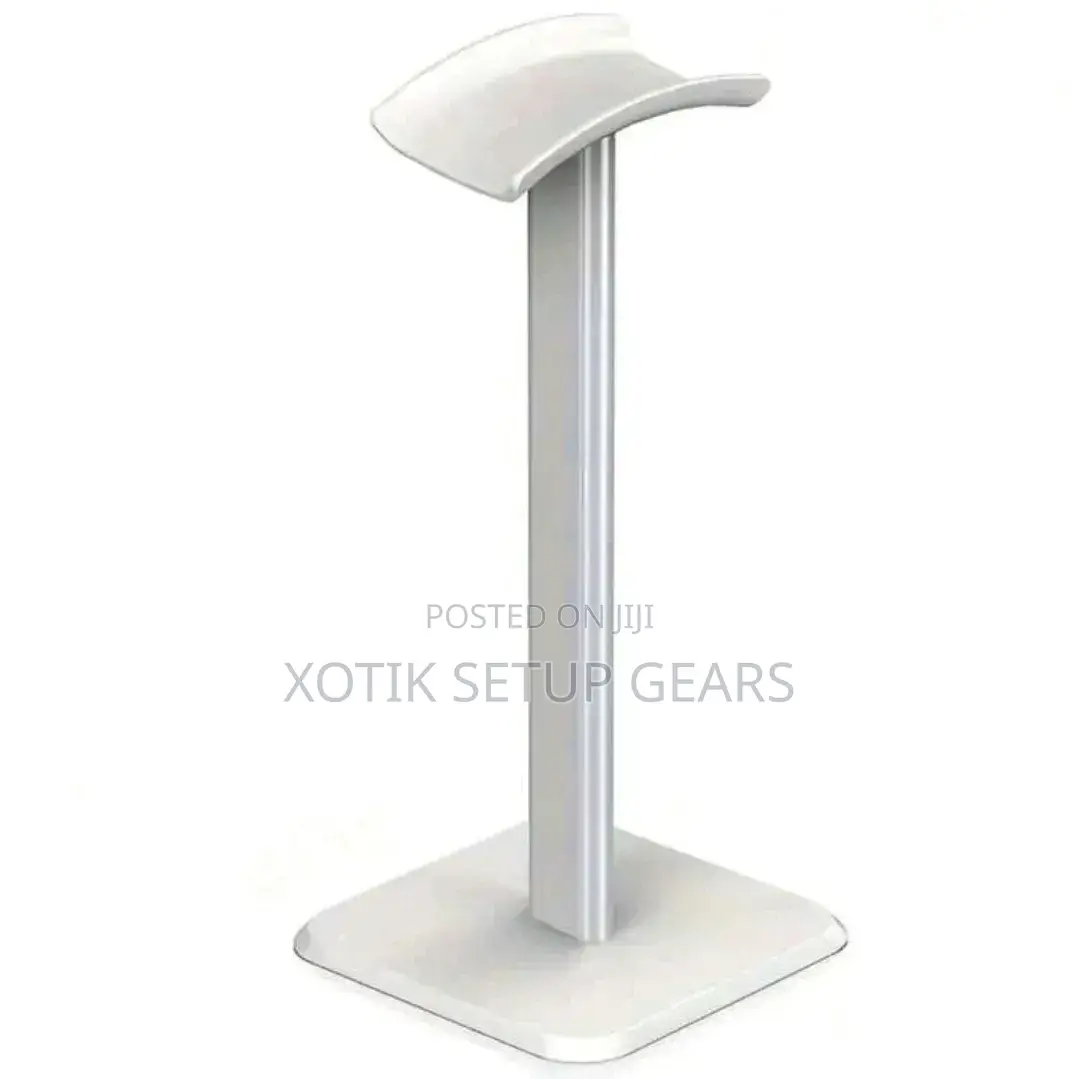 White Aluminium Headphone Stand