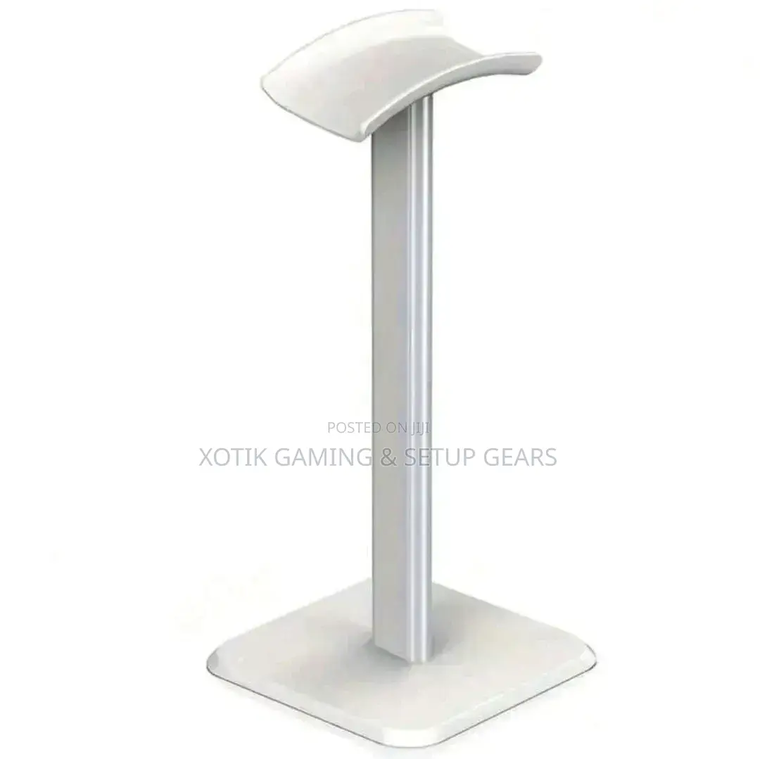 White Aluminium Headphone Stand
