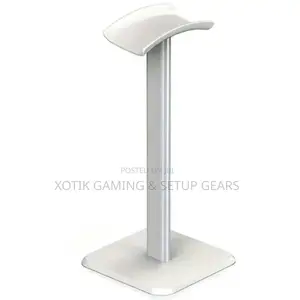 White Aluminium Headphone Stand