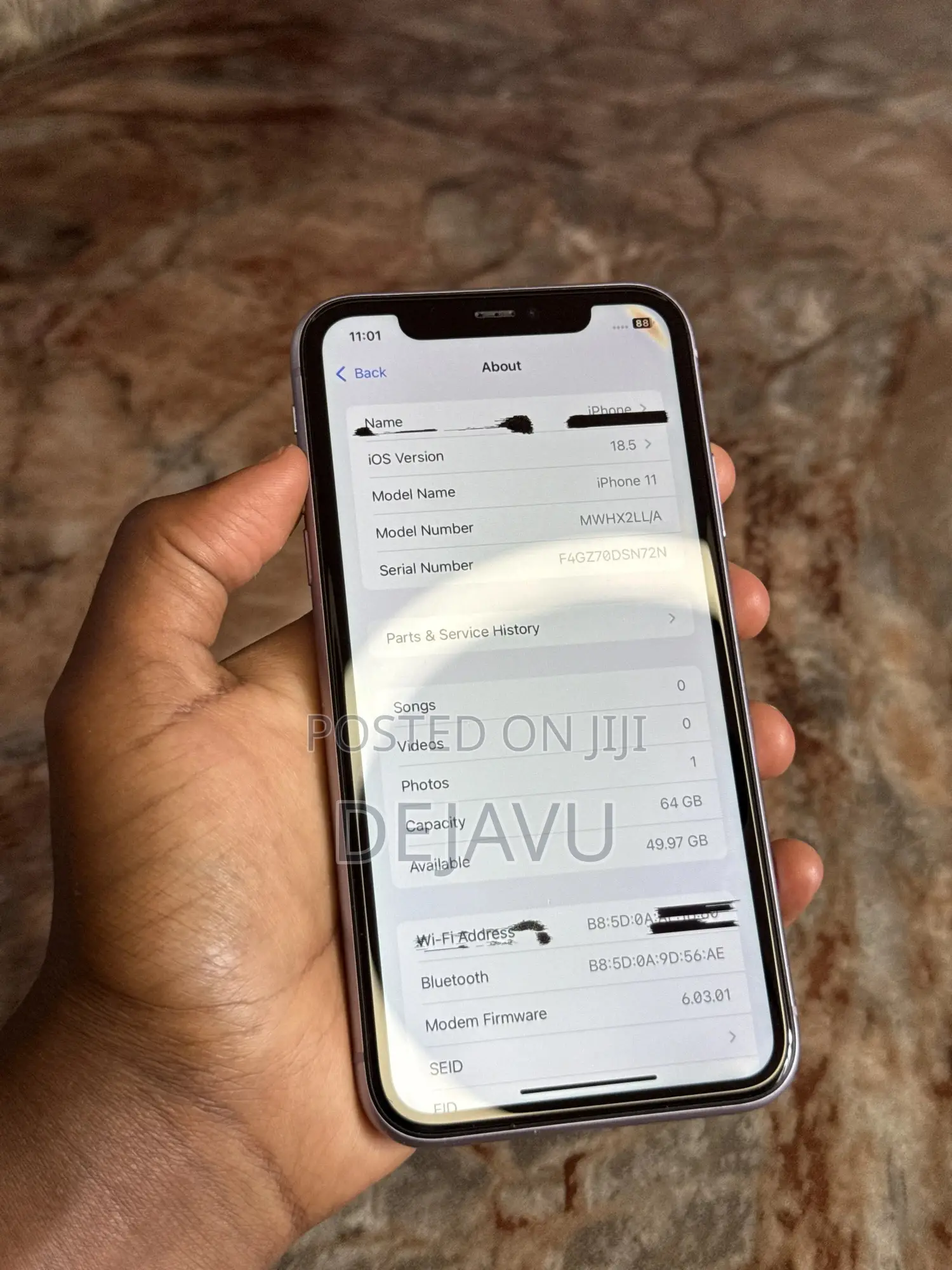 Apple iPhone 11 64 GB Purple