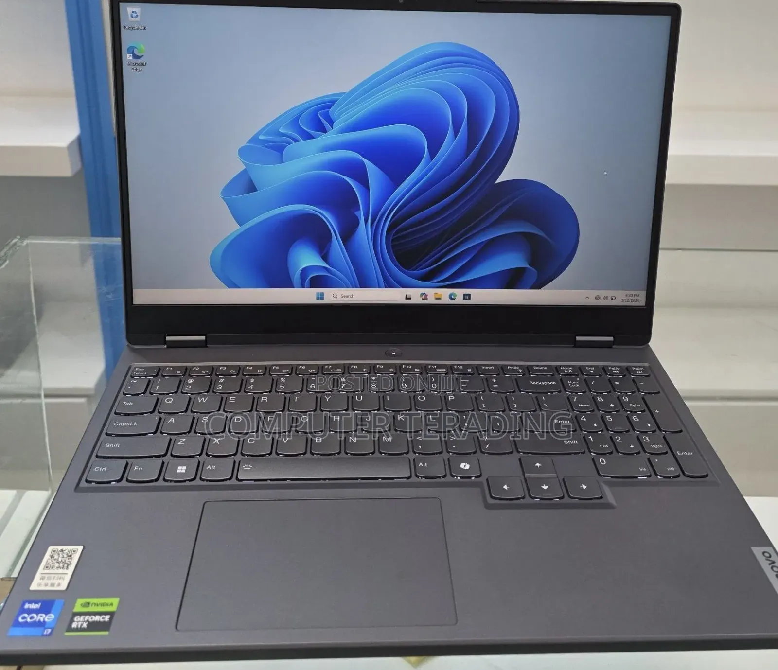 New Laptop Lenovo Legion 5 24GB Intel Core i7 SSD 1T
