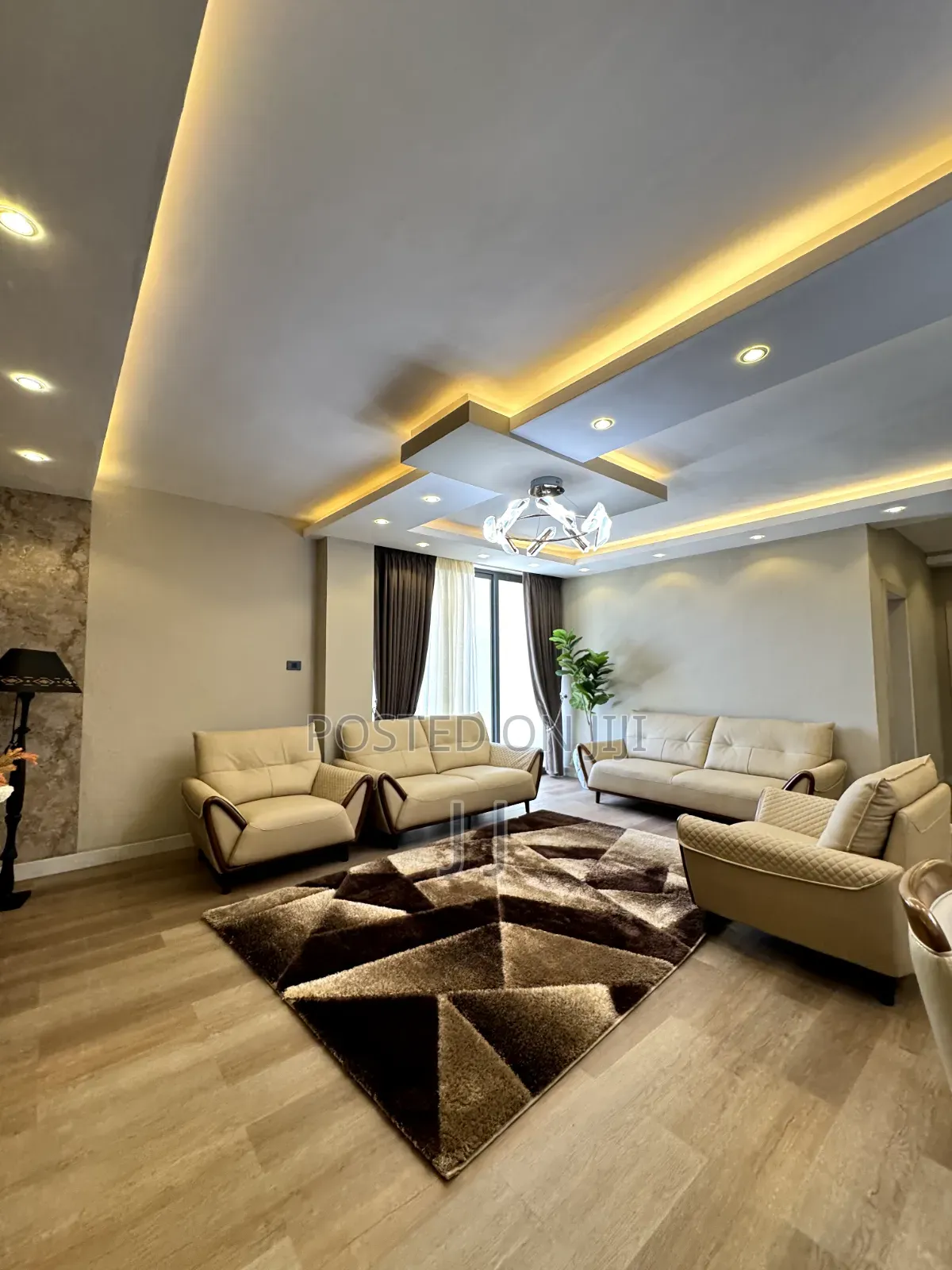 Furnished 3bdrm Apartment in Bole for rent