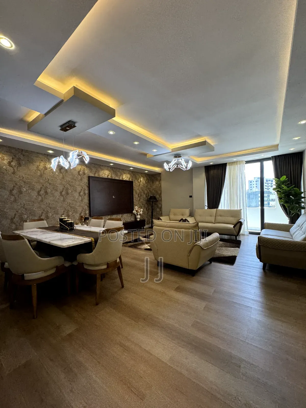 Furnished 3bdrm Apartment in Bole for rent