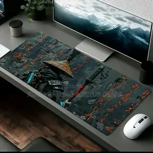 60 X 30 X 0.2cm Japanese Samurai Themed Mouse Pad - Desk Mat