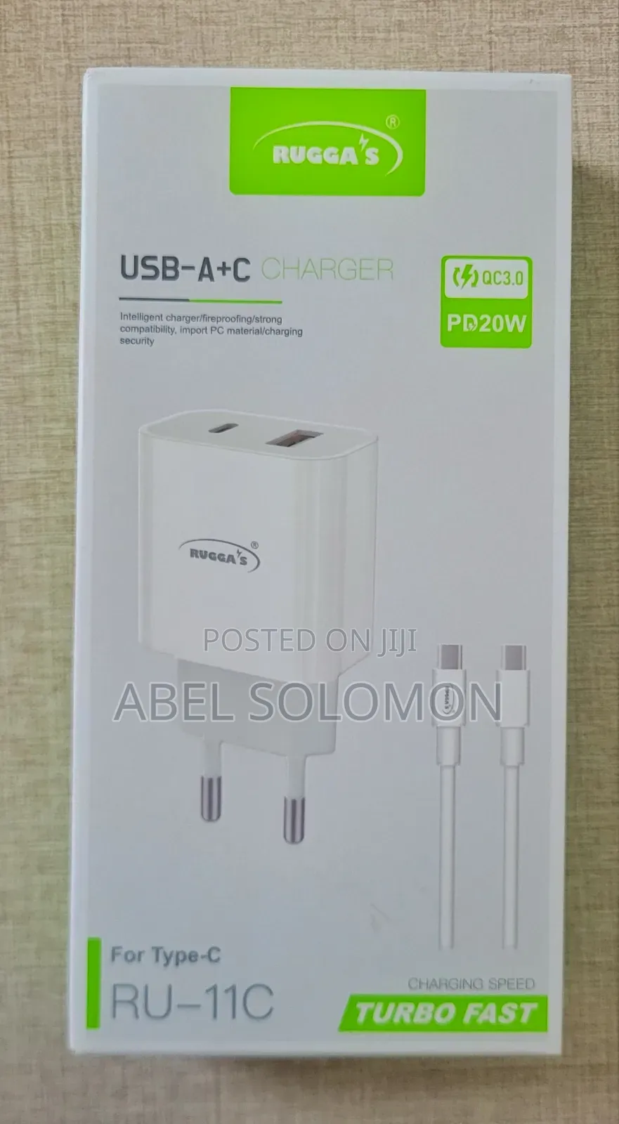Rugas Original Fast Charger