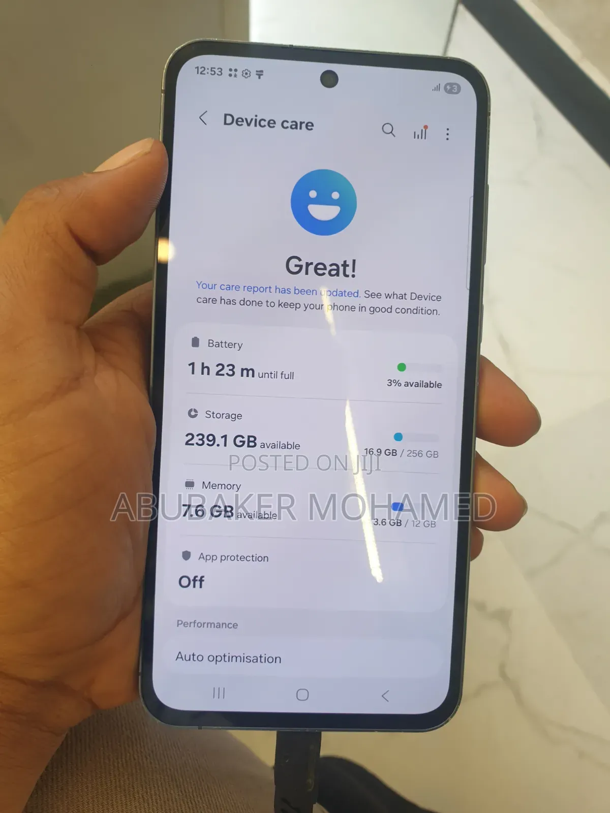 Samsung Galaxy A55 256 GB Blue