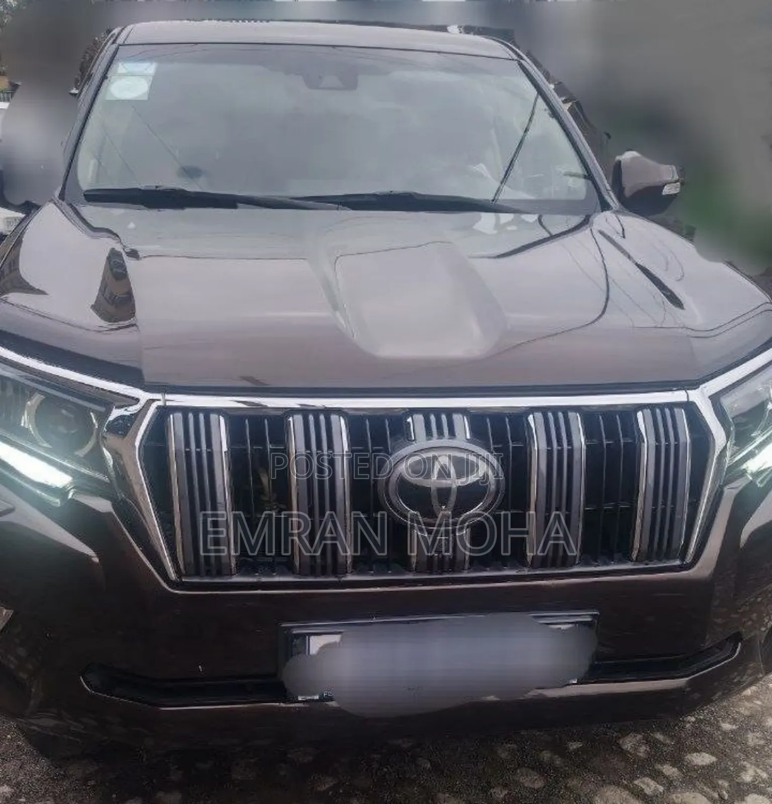 Toyota Land Cruiser Prado 2018 Brown