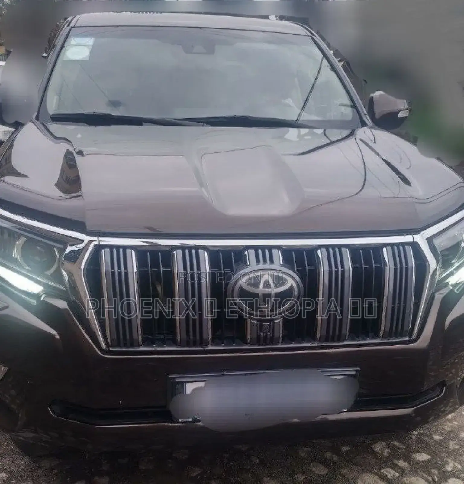 Toyota Land Cruiser Prado 2018 Brown