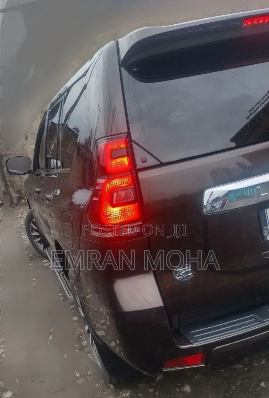 Toyota Land Cruiser Prado 2018 Brown