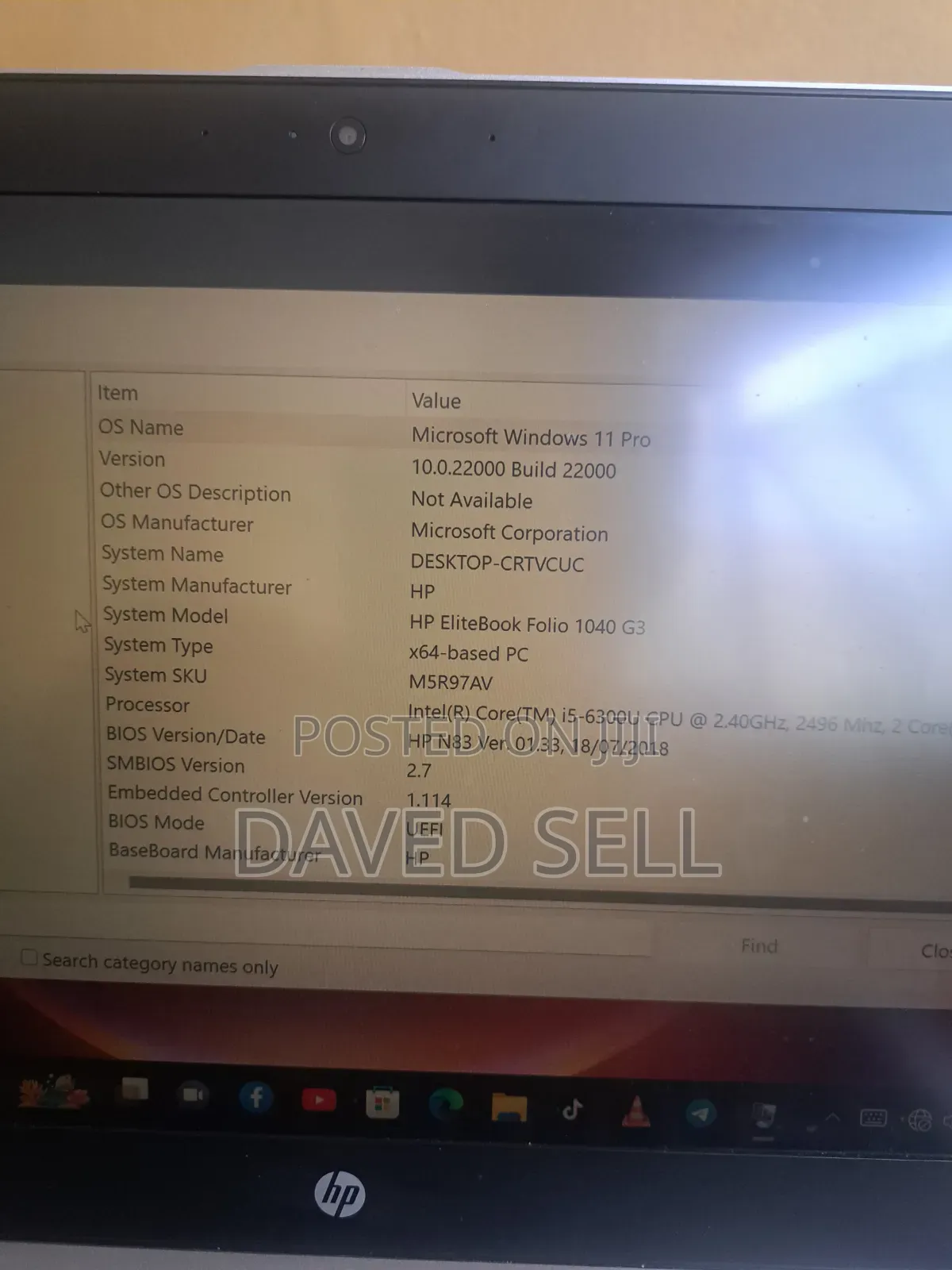 Laptop HP EliteBook 1040 G3 8GB Intel Core i5 SSD 512GB