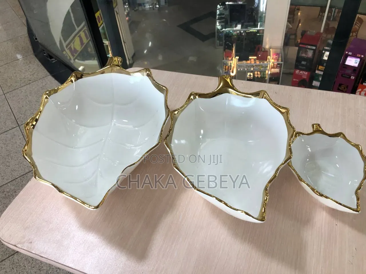 የሸክላ ቅጠል ቅርጽ ማቅረቢያ ሳህኖች - 3 Sizes, Perfect For Gifts