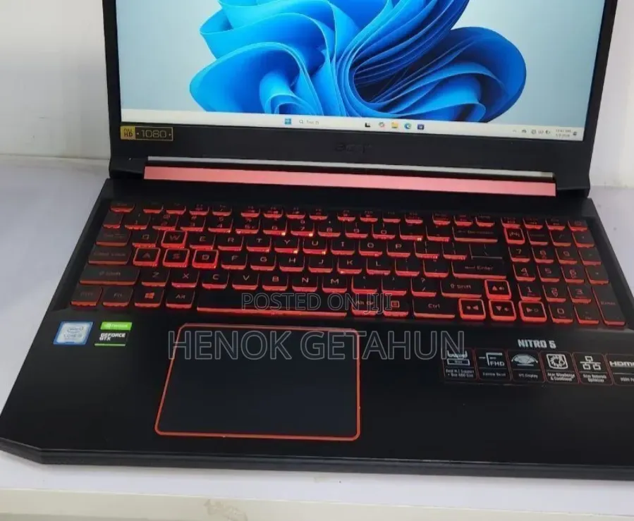 New Laptop Acer Nitro 5 8GB Intel Core i5 SSD 512GB