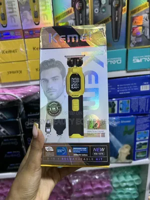 Kemei 1878 3 in 1 Rechargeable Kit