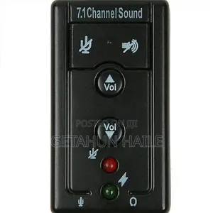 Usb 2.0 Audio Sound Card Mic Adapter - Usb Sound Adapter
