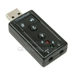 Usb 2.0 Audio Sound Card Mic Adapter - Usb Sound Adapter