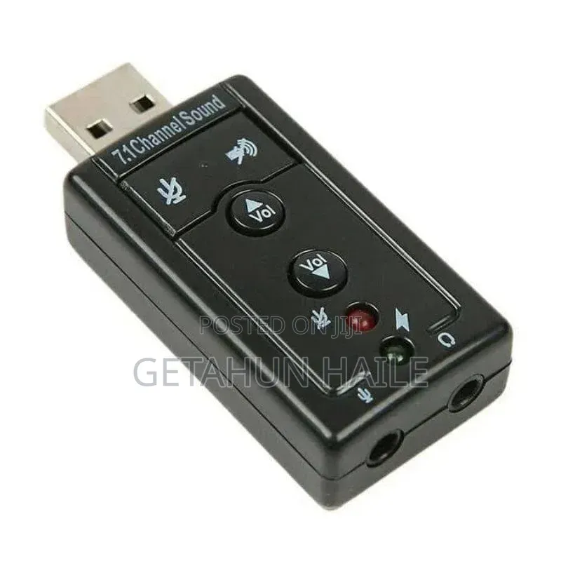 Usb 2.0 Audio Sound Card Mic Adapter - Usb Sound Adapter