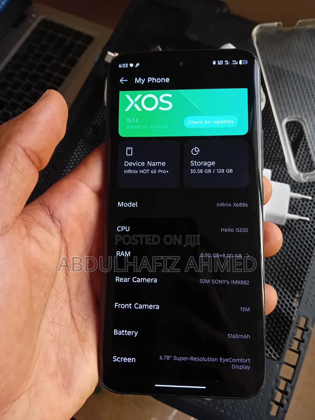 Infinix Hot 60 Pro+ 128 GB
