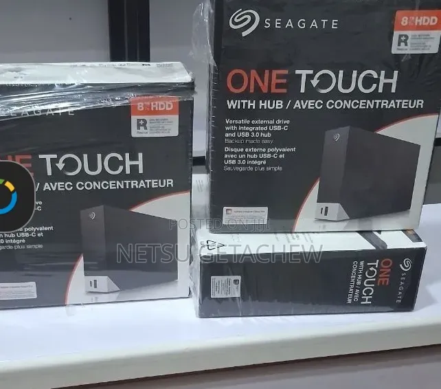 8tb Seagate External Hard Disk Storage