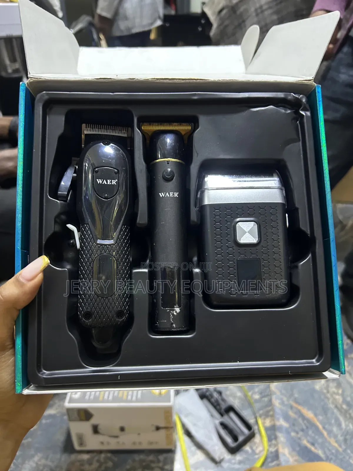 Waer 0286 3 in 1 Styling Set