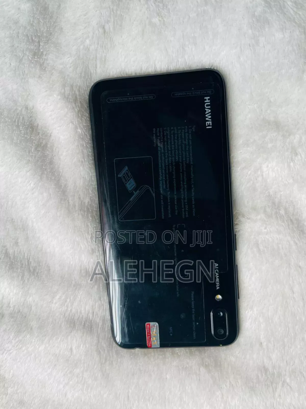 New Huawei Y7 Pro (2019) 128 GB Black