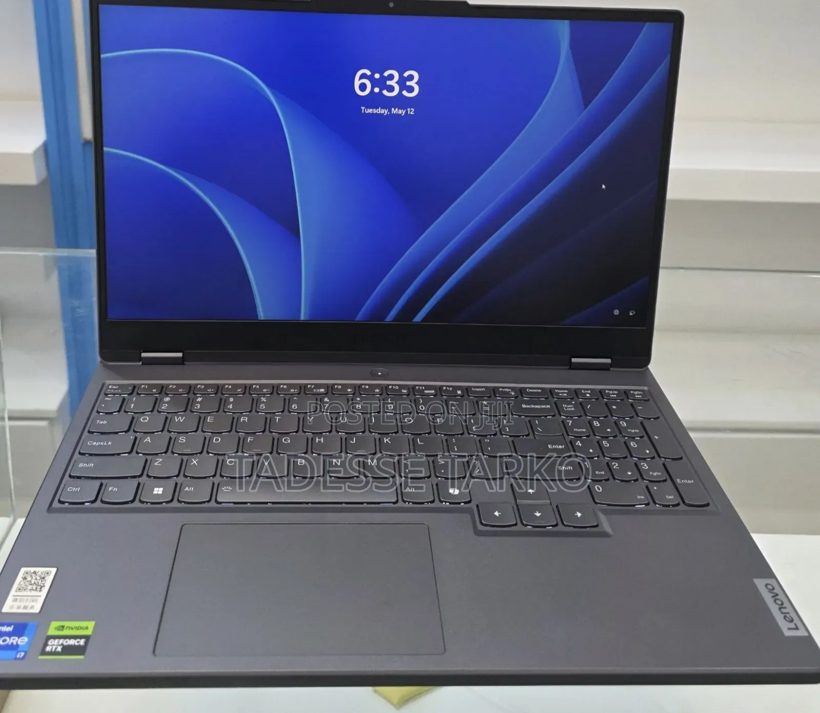 New Laptop Lenovo Legion 5 24GB Intel Core i7 SSD 1T