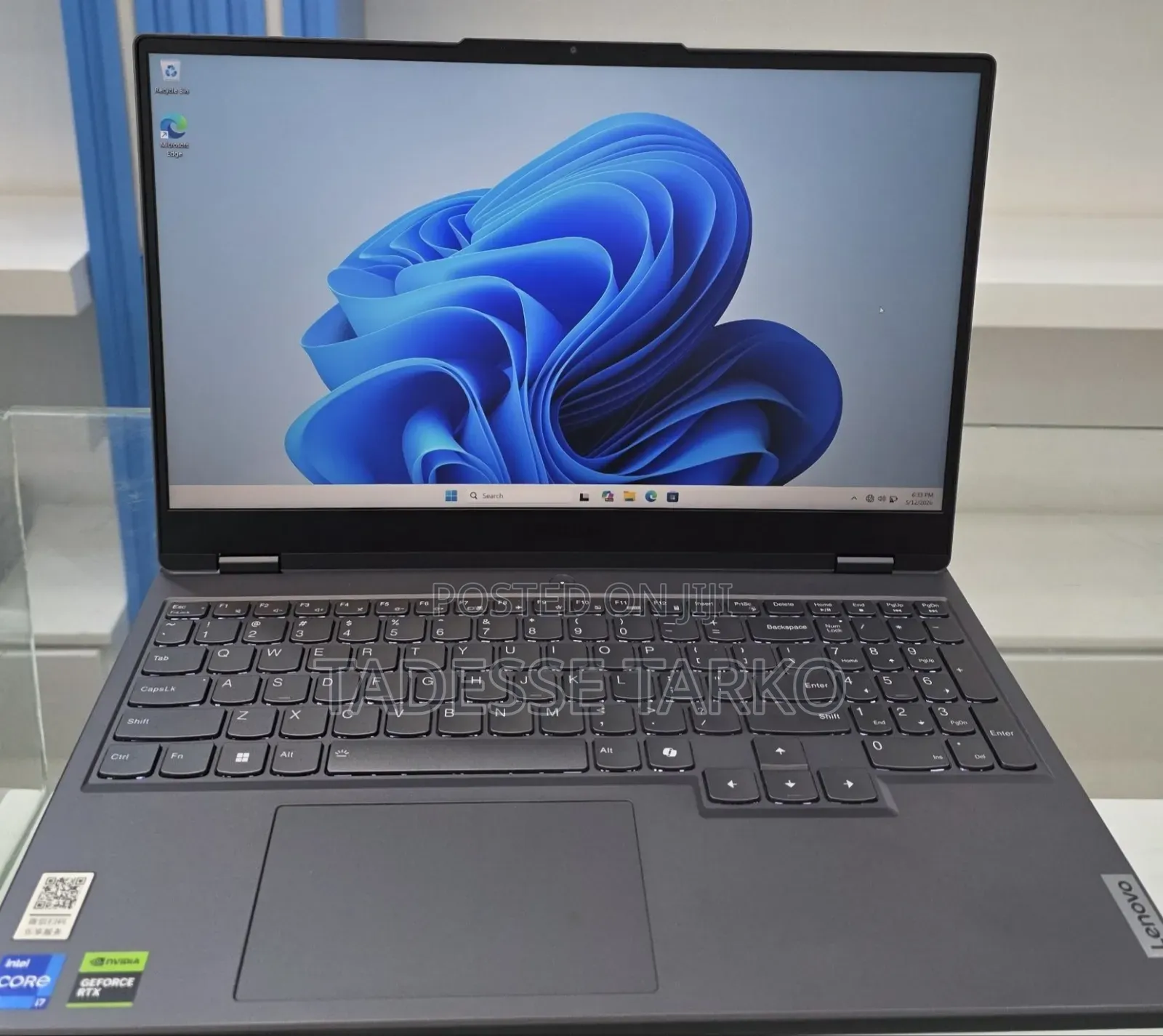New Laptop Lenovo Legion 5 24GB Intel Core i7 SSD 1T