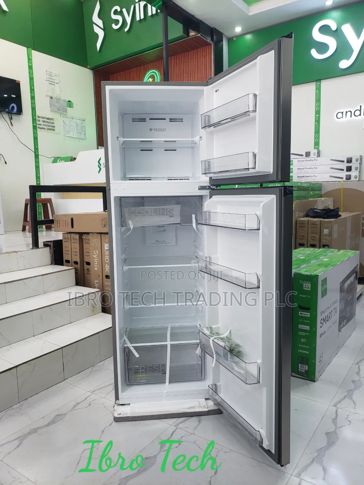 Midea 385l Full Fan System Refrigerator