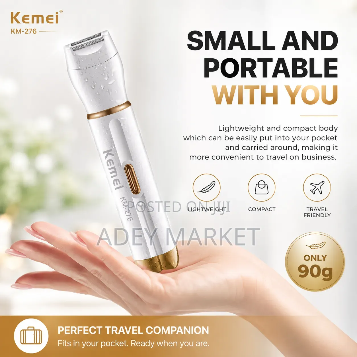 4-in-1 Kemei Electric Hair Remover.