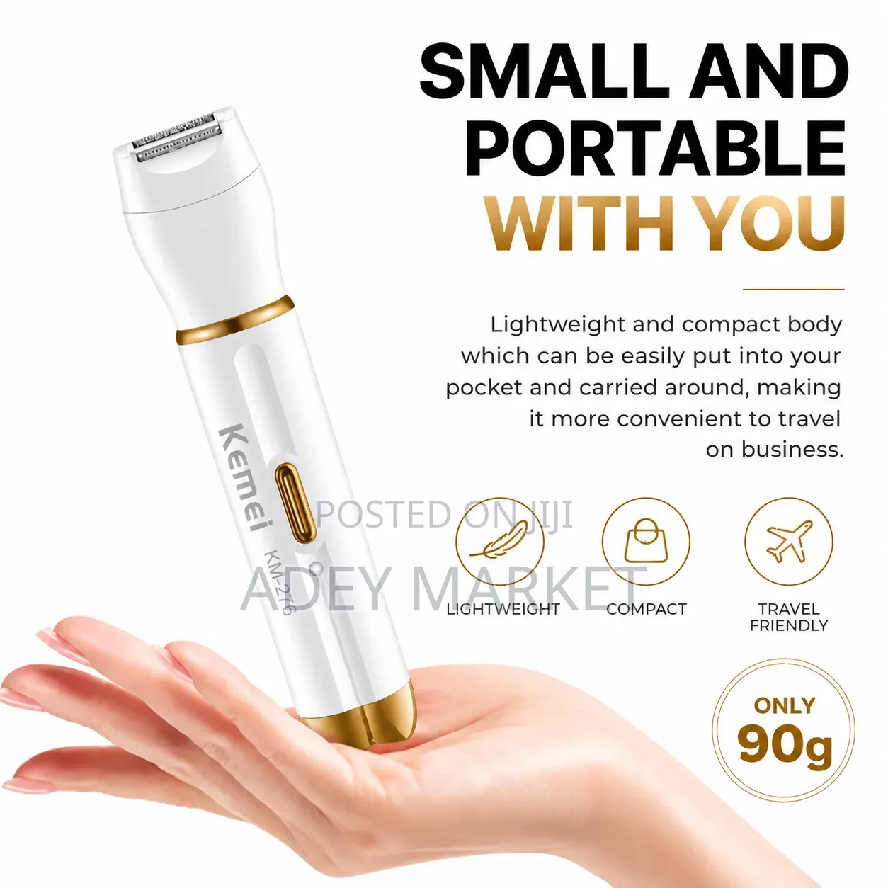 4-in-1 Kemei Electric Hair Remover.