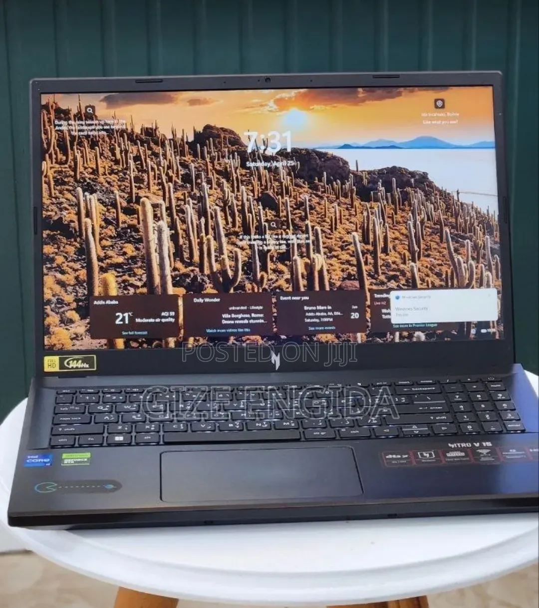 New Laptop Acer Nitro V 15 16GB Nvidia SSD 512GB
