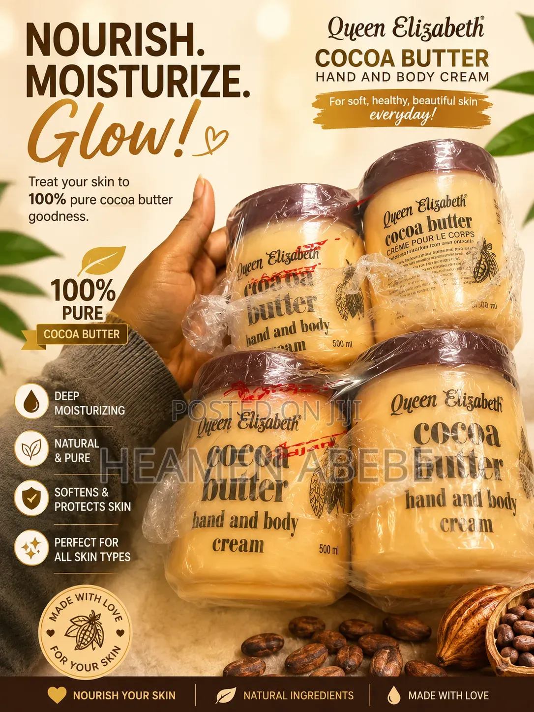 Cocoa Butter Straight From Cote D’Ivoire 