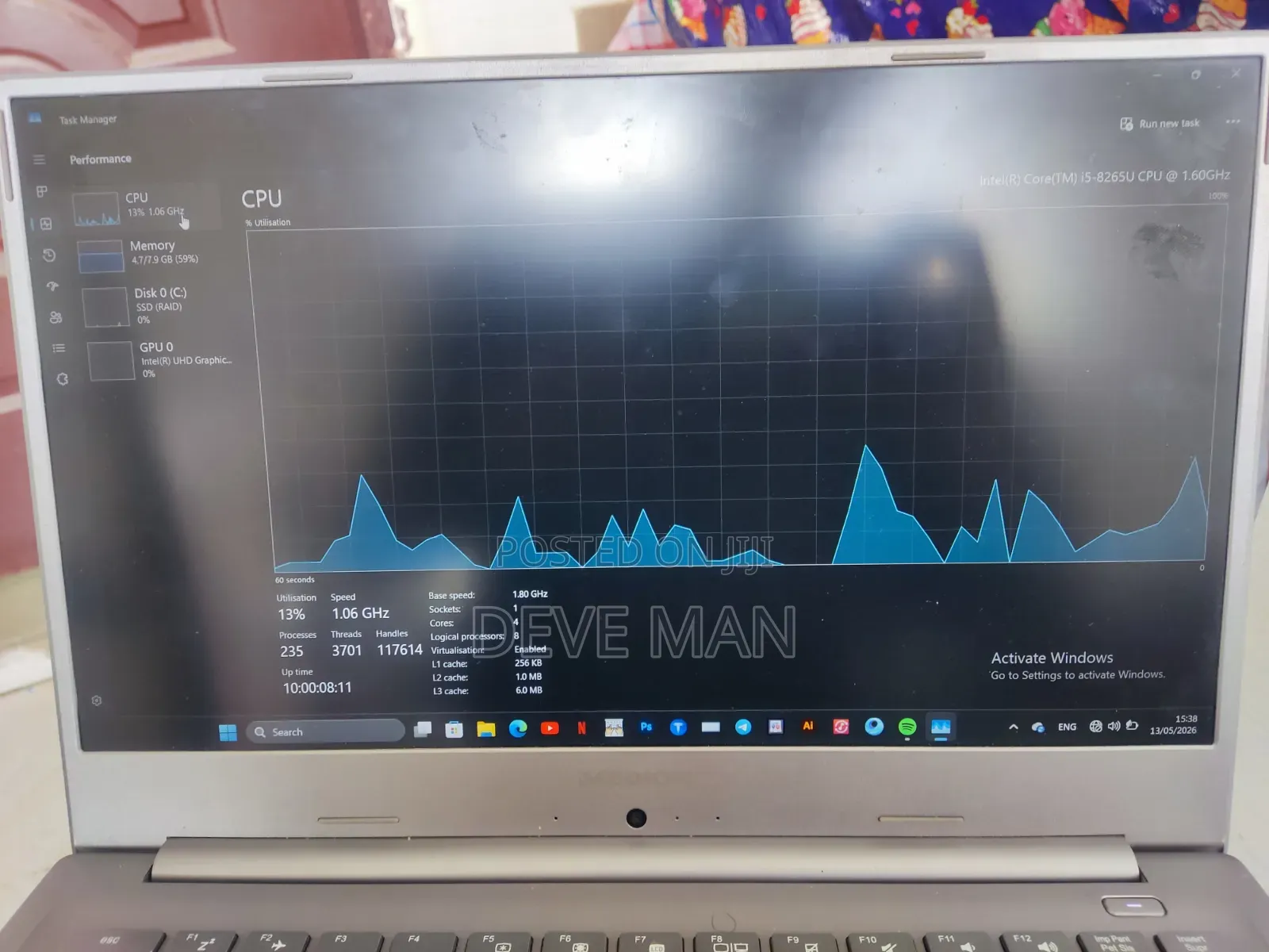 Laptop Medion 8GB Intel Core i5 SSD 512GB