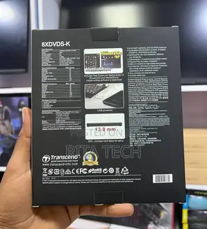 Transend Ultra-thin External Cd/Dvd Writer