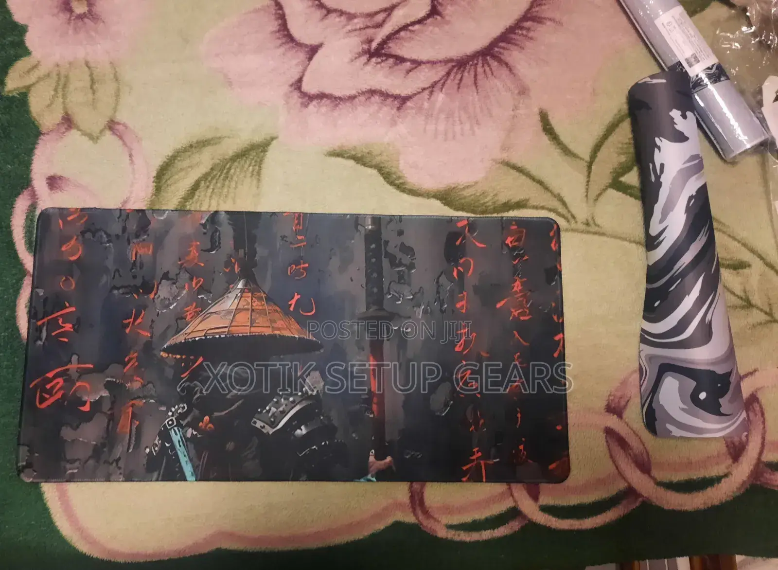 60 X 30 X 0.2cm Japanese Samurai Themed Mouse Pad - Desk Mat