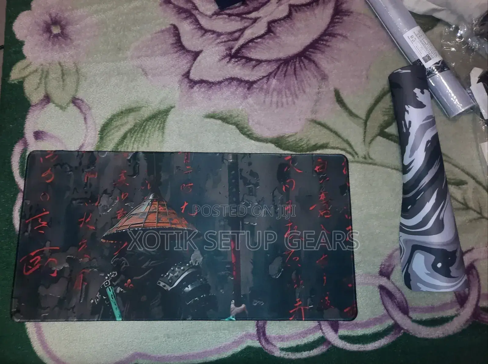 60 X 30 X 0.2cm Japanese Samurai Themed Mouse Pad - Desk Mat