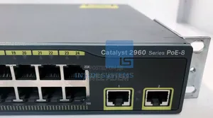 Cisco Catalyst 2960 Series Poe-8 Ws-C2960-24lt-L 24-Port