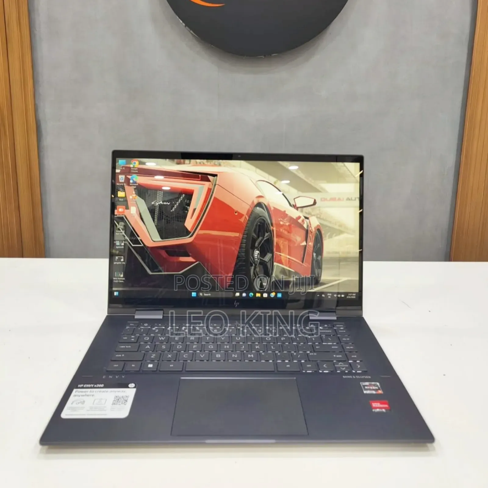 New Laptop HP Envy 15t 8GB AMD Ryzen 5 SSD 256GB
