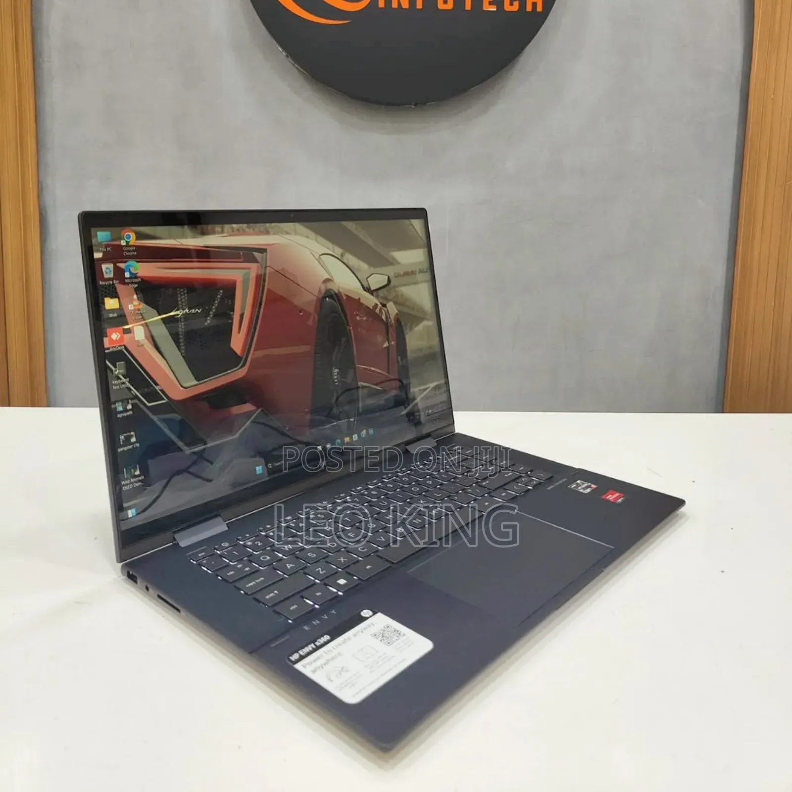 New Laptop HP Envy 15t 8GB AMD Ryzen 5 SSD 256GB