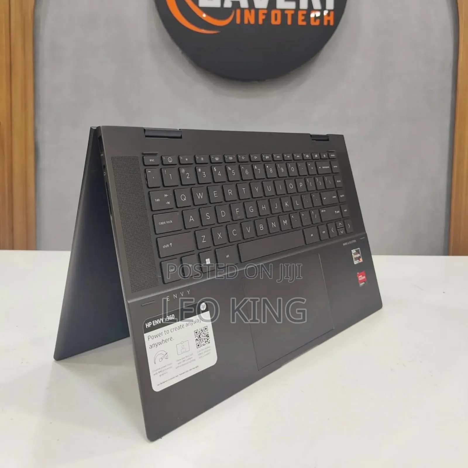 New Laptop HP Envy 15t 8GB AMD Ryzen 5 SSD 256GB