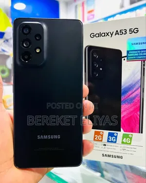 New Samsung Galaxy A53 5G 128 GB Black