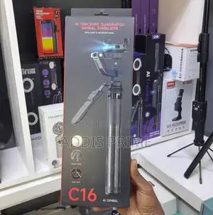 C16 Ai Tracking Gimbal Stabilizer Selfie Stick Tripod for Smartphones