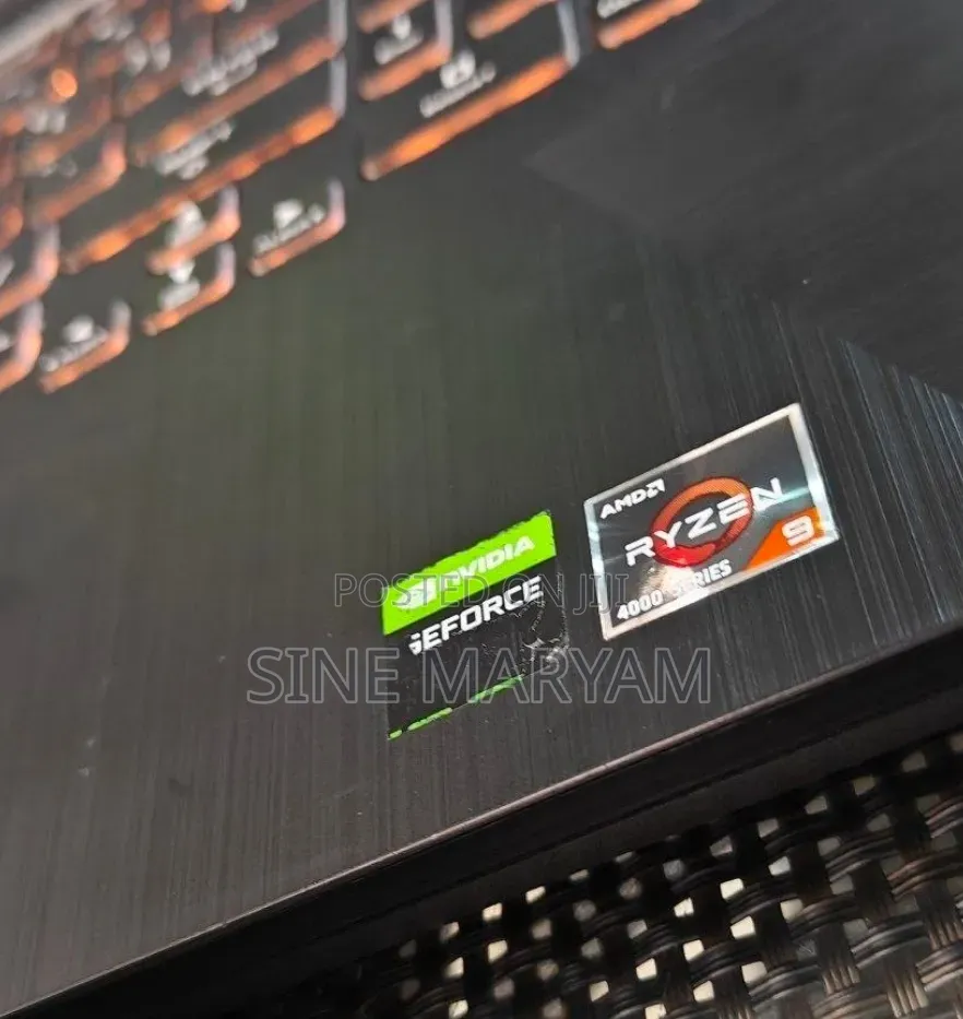 New Laptop Asus TUF Gaming A15 16GB AMD Ryzen 9 SSD 512GB