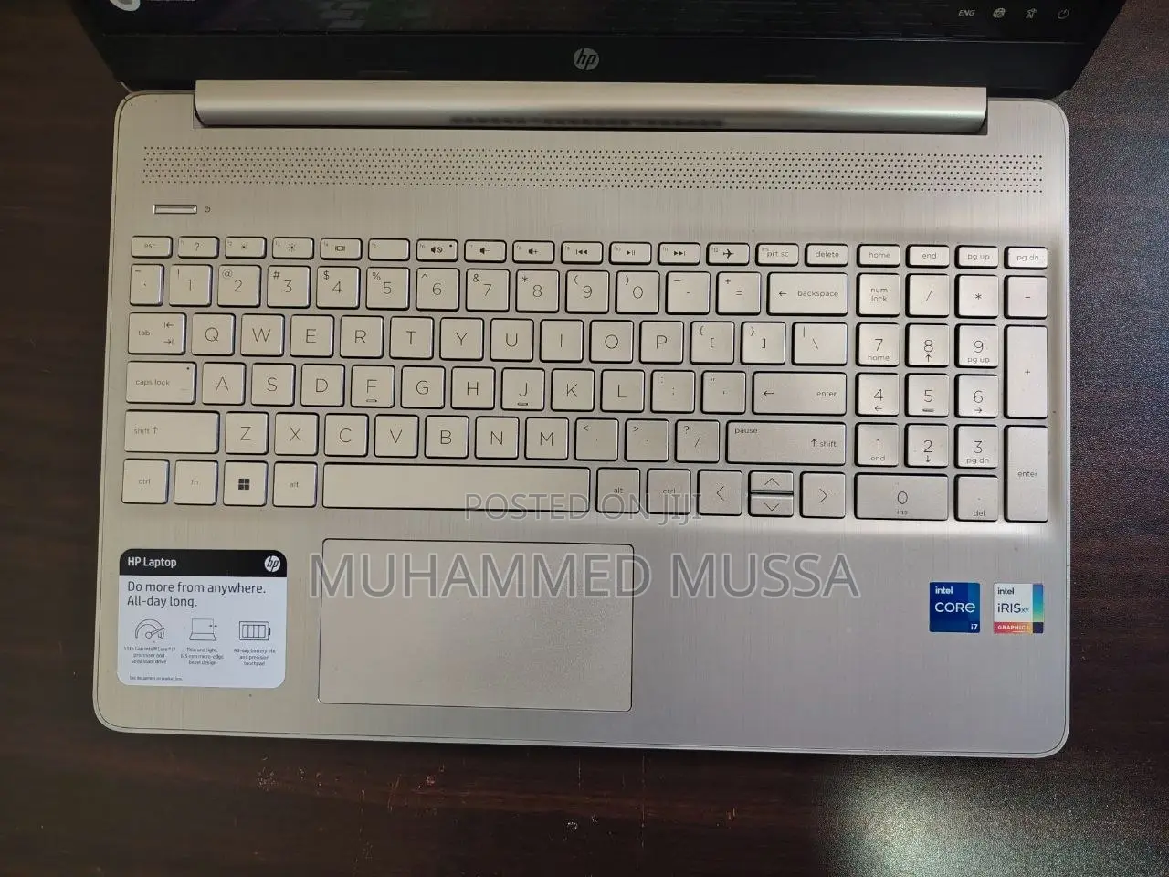Laptop HP 15-dy2075tg 16GB Intel Core i7 SSD 512GB