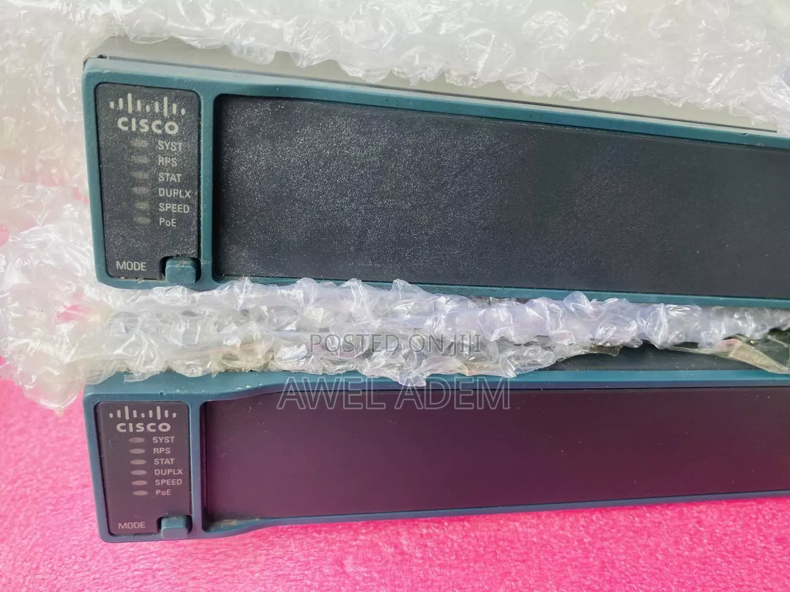 Cisco Catalyst 2960 Series Ws-C2960-24pc-L 24-Port Poe Network Switch
