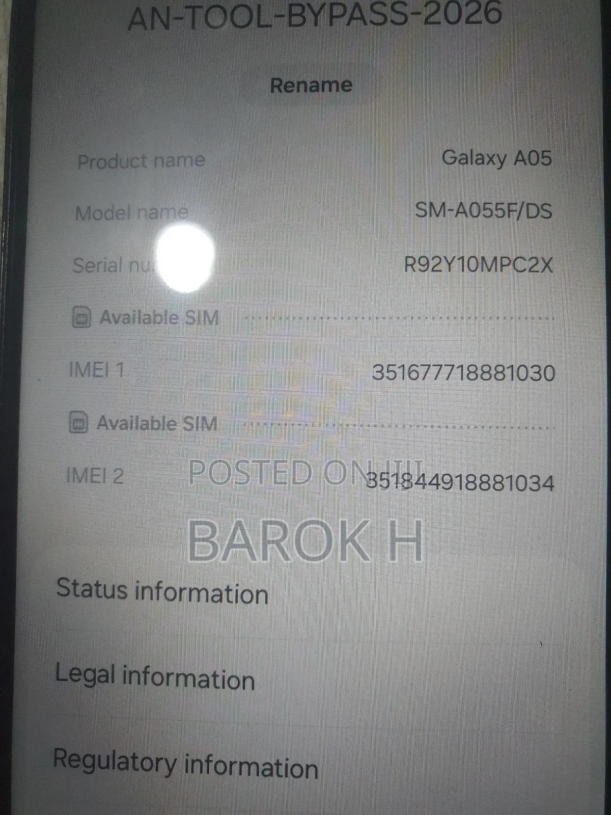 Samsung Galaxy A05 64 GB