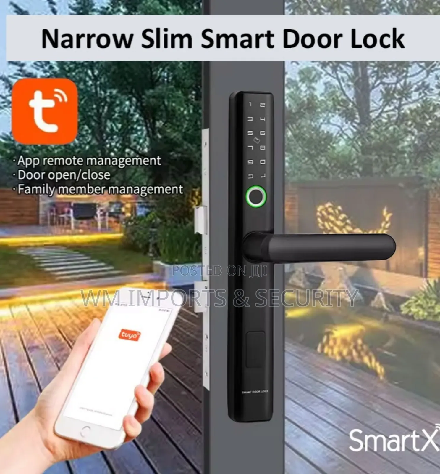 Biometric Smart Door Lock for Aluminum